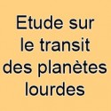 Etude sur le transit d'une des planètes lourdes