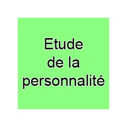 Etude de la personnalité