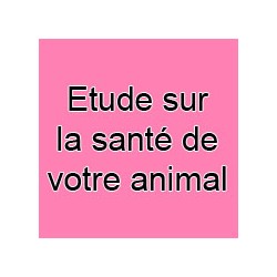 Etude de la santé de votre animal