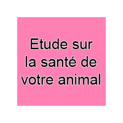 Etude de la santé de votre animal