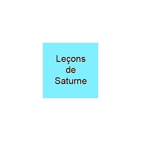 Leçons de Saturne